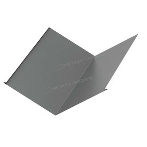 Планка ендовы нижняя. RAL 9006