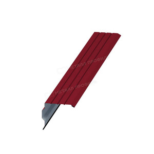 Планка торцевая 90. RAL 3003