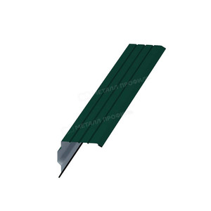 Планка торцевая 90. RAL 6005