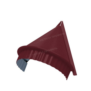Заглушка конька конус. RAL 3005