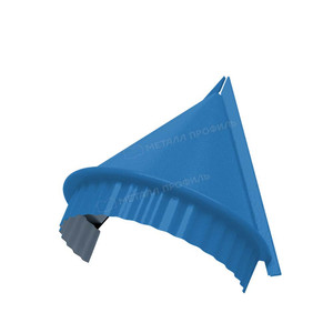 Заглушка конька конус. RAL 5015
