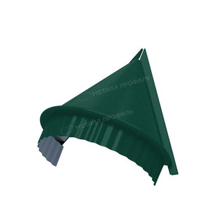 Заглушка конька конус. RAL 6005