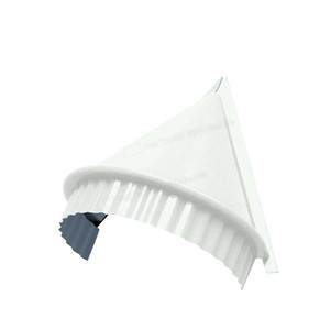 Заглушка конька конус. RAL 9003