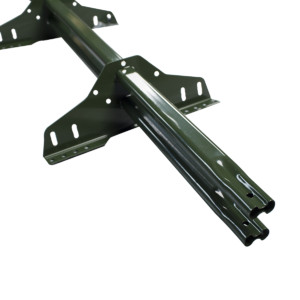 Трубчатый снегозадержатель 25х45. RAL 6020 (ЕКН 578858)