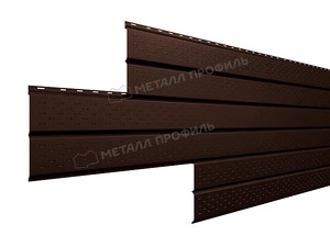 Изображение Софит Металл Профиль Lбрус VALORI Dark Brown (Тёмно-коричневый)