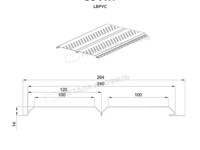 Изображение Софит Металл Профиль Lбрус PURMAN (RAL9010)