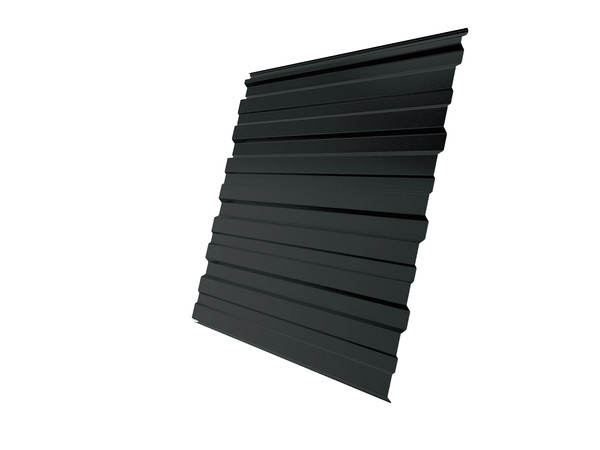 Изображение Профнастил С10R 0,5 Satin RAL 7016 антрацитово-серый
